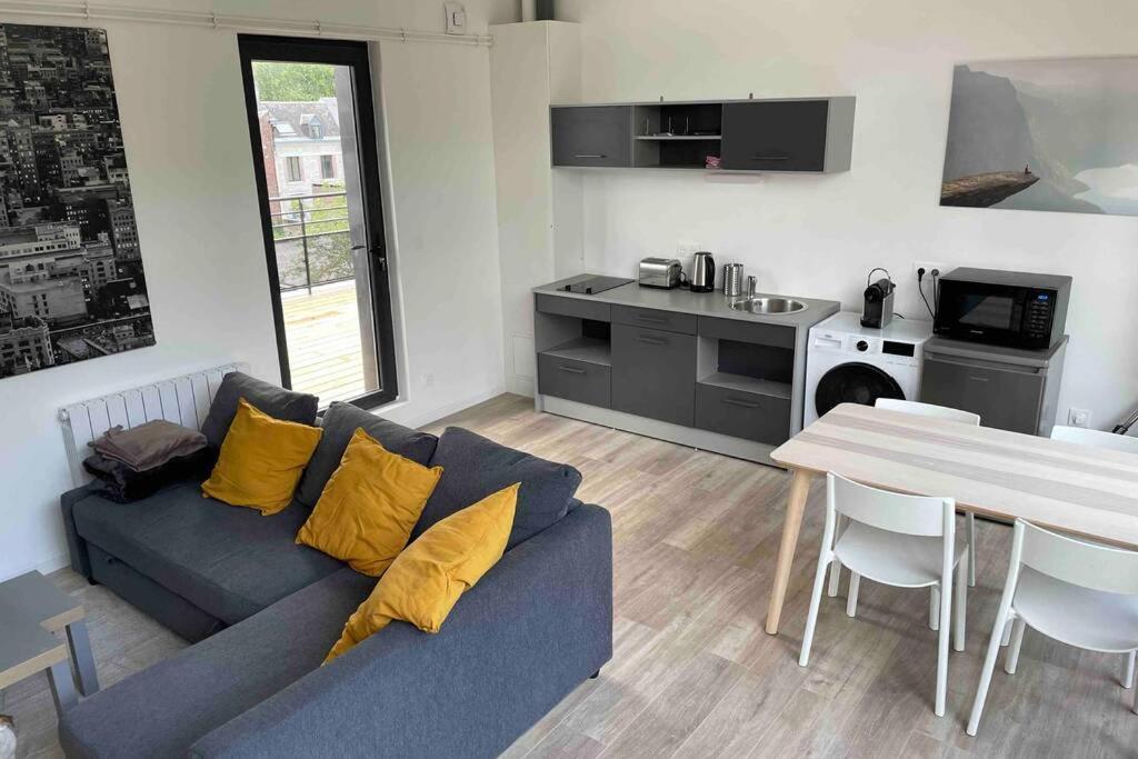 Rouen Verdun Superbe Appartement Proche Du Chu Luaran gambar